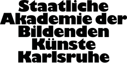 Logo Staatliche Akademie der Bildenden Künste Karlsruhe