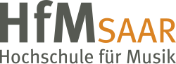 Logo HfM Saar